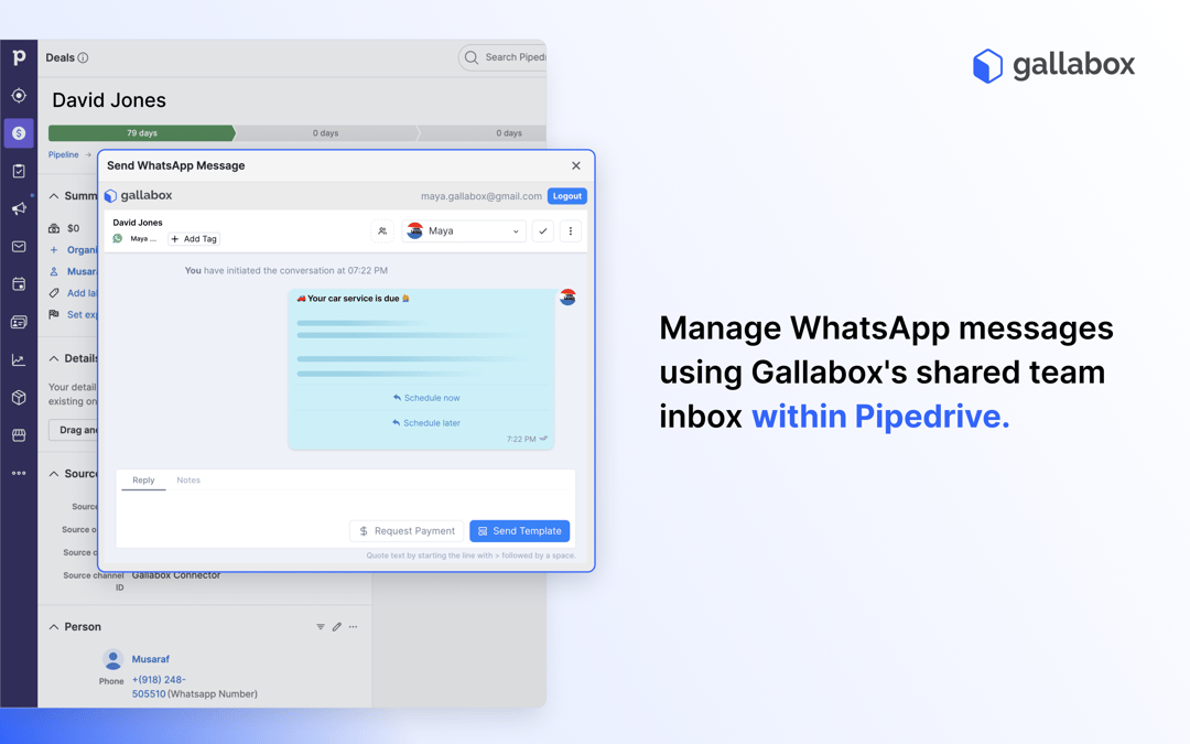 WhatsApp Business Messaging App Integration - Pipedrive Marketplace