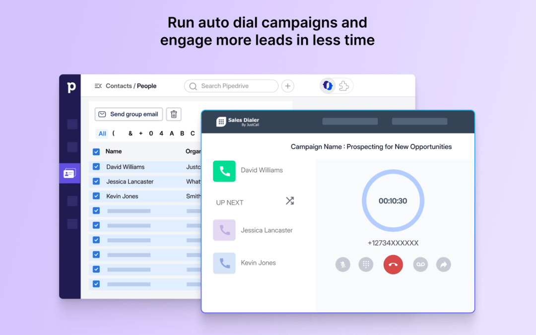 JustCall App Integration - Pipedrive Marketplace