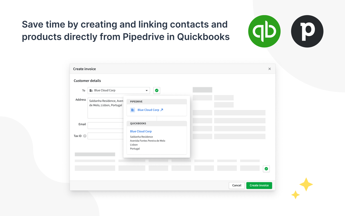 QuickBooks Integration | Connect Your Apps With Pipedrive