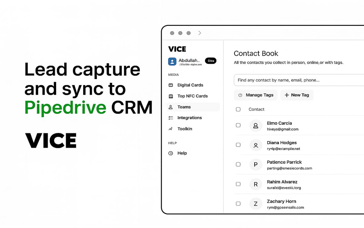 V1CE App Integration - Pipedrive Marketplace