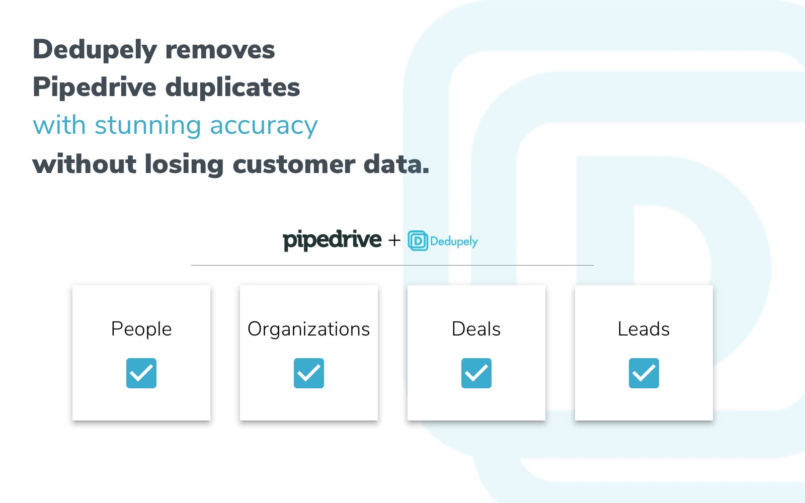 Dedupely App Integration Pipedrive Marketplace