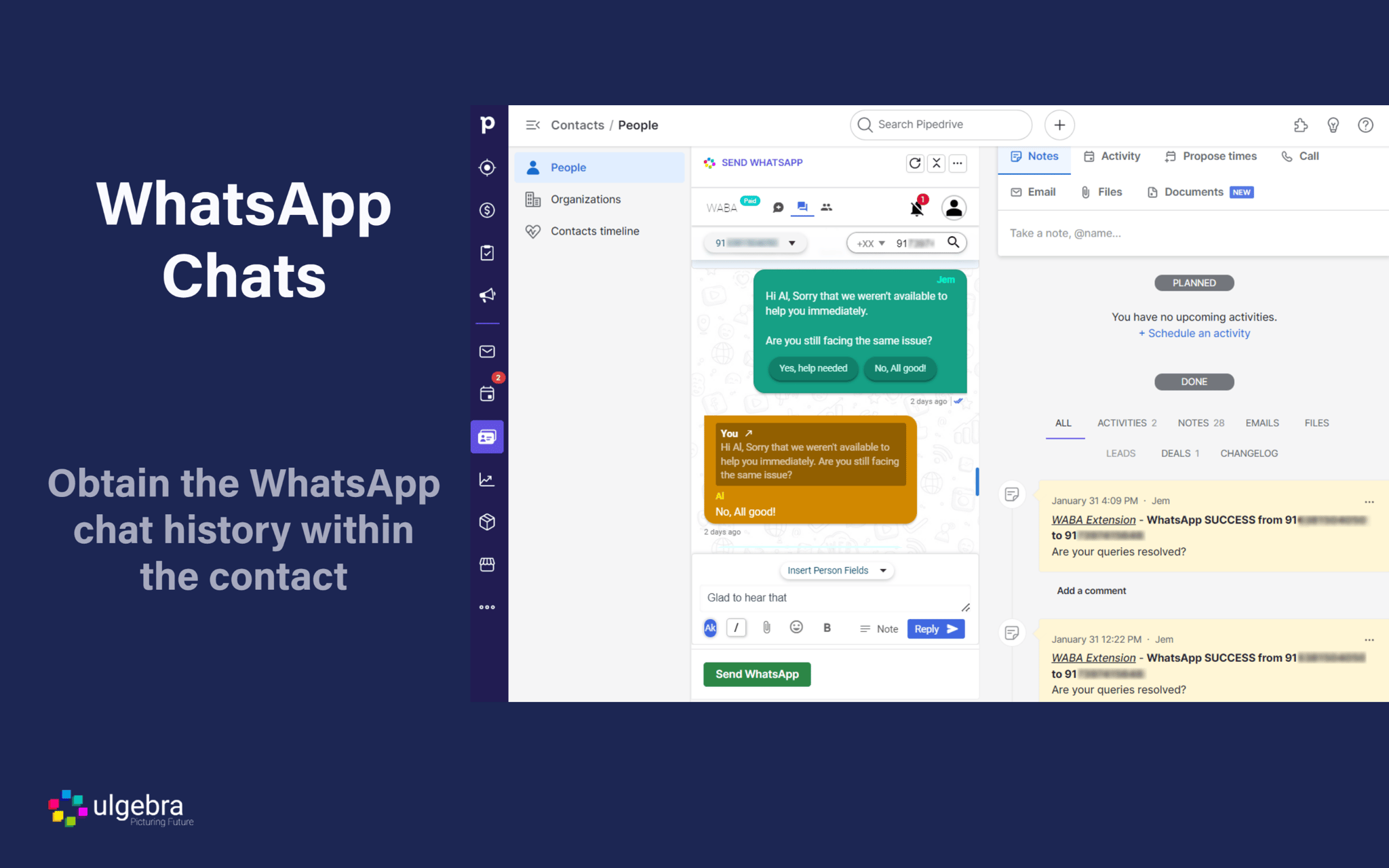 Twilio SMS & WhatsApp for Pipedrive App Integration - Pipedrive Marketplace