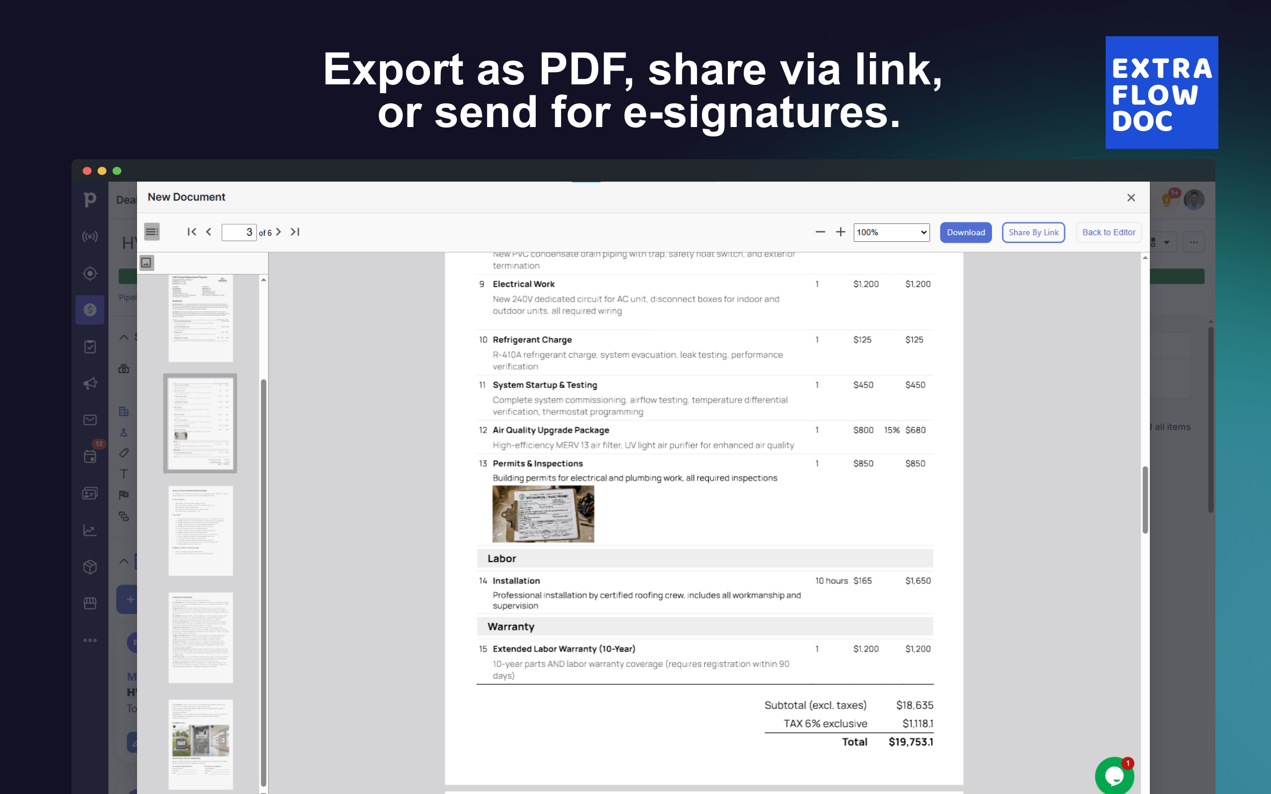 App screenshot
