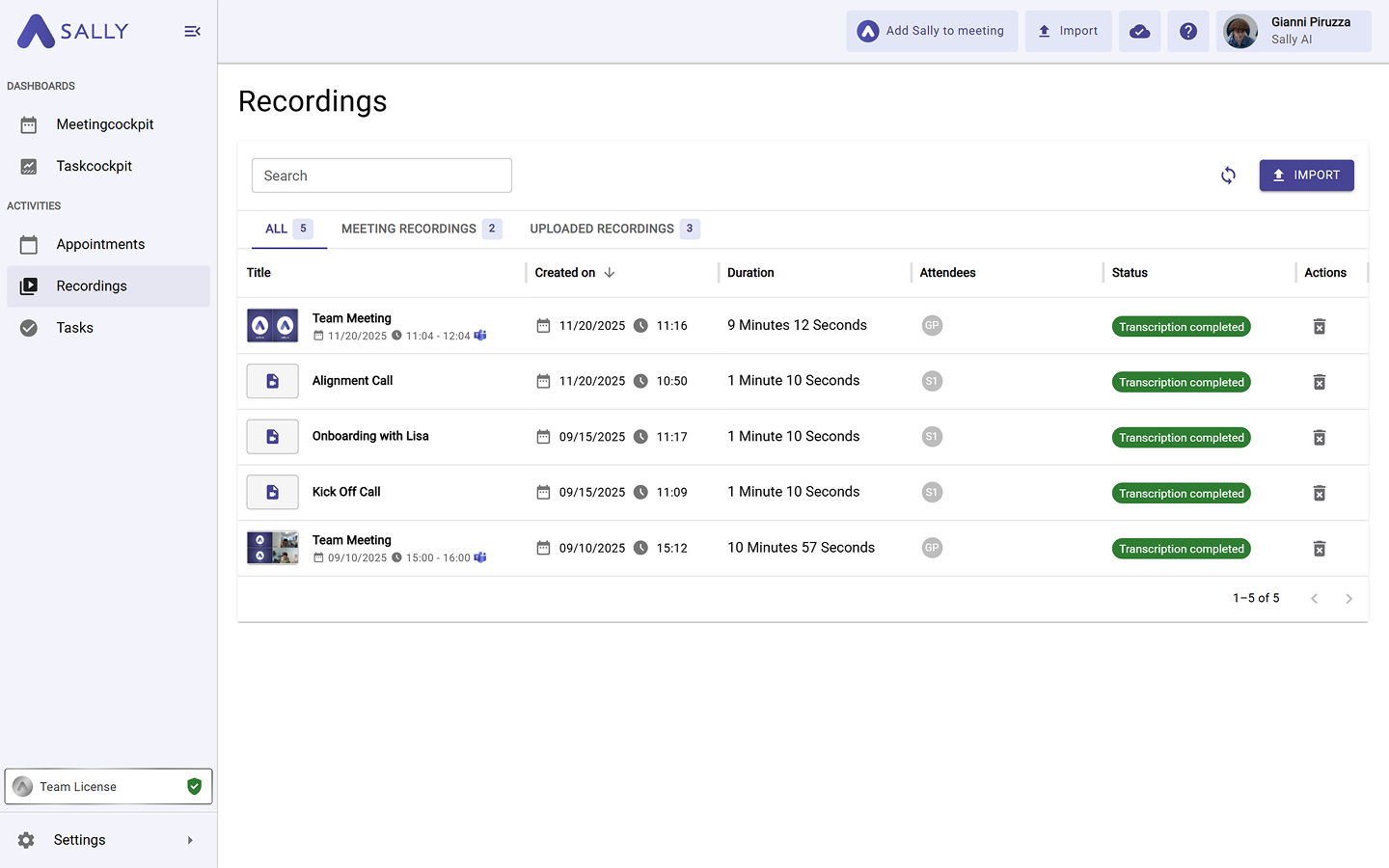 App screenshot