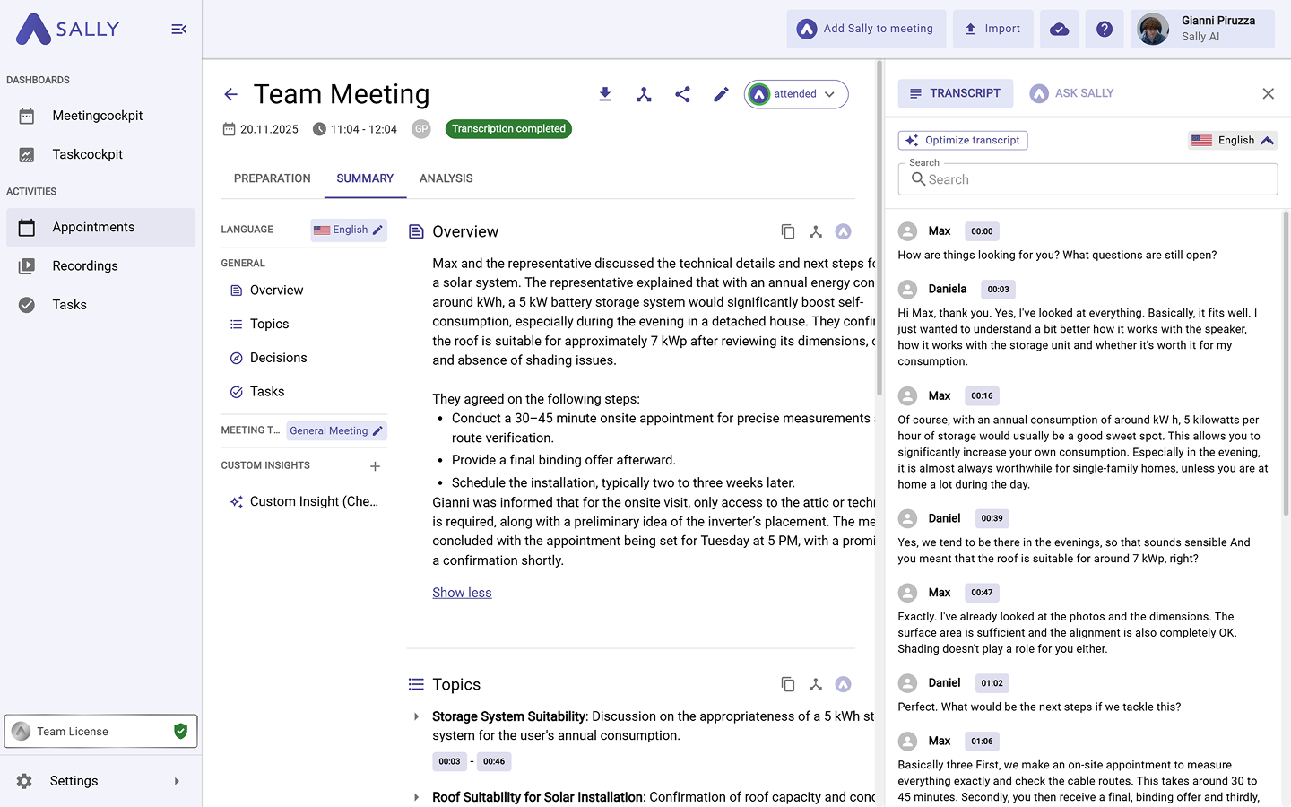 App screenshot