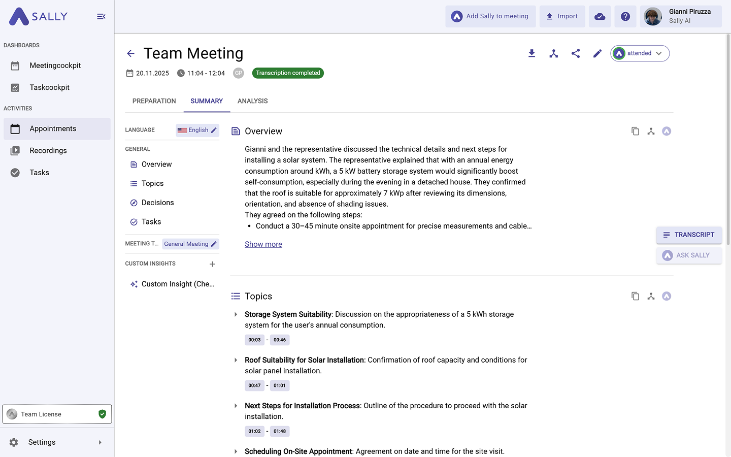 App screenshot