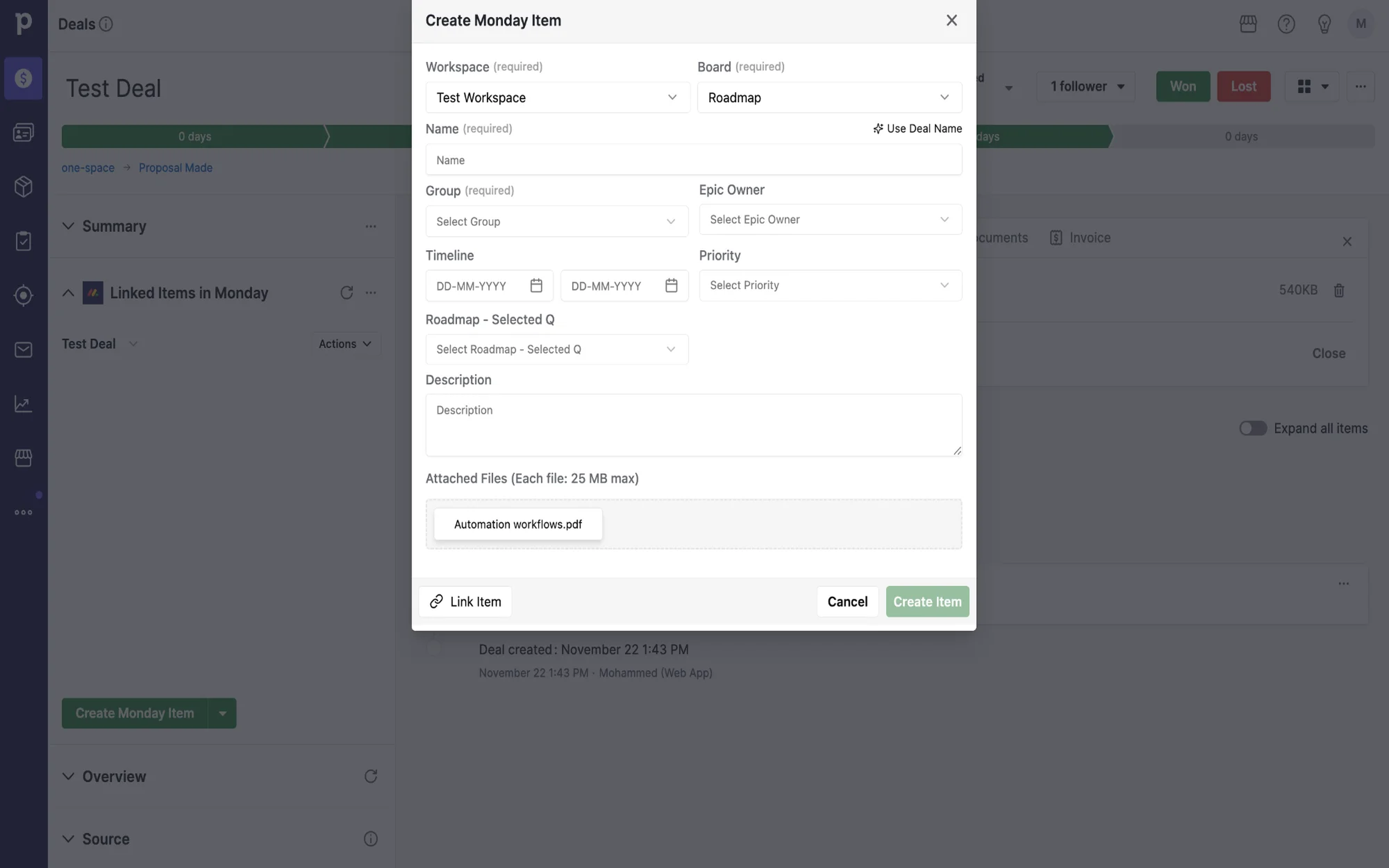App screenshot
