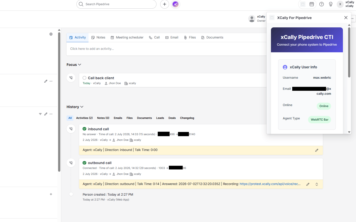 App screenshot
