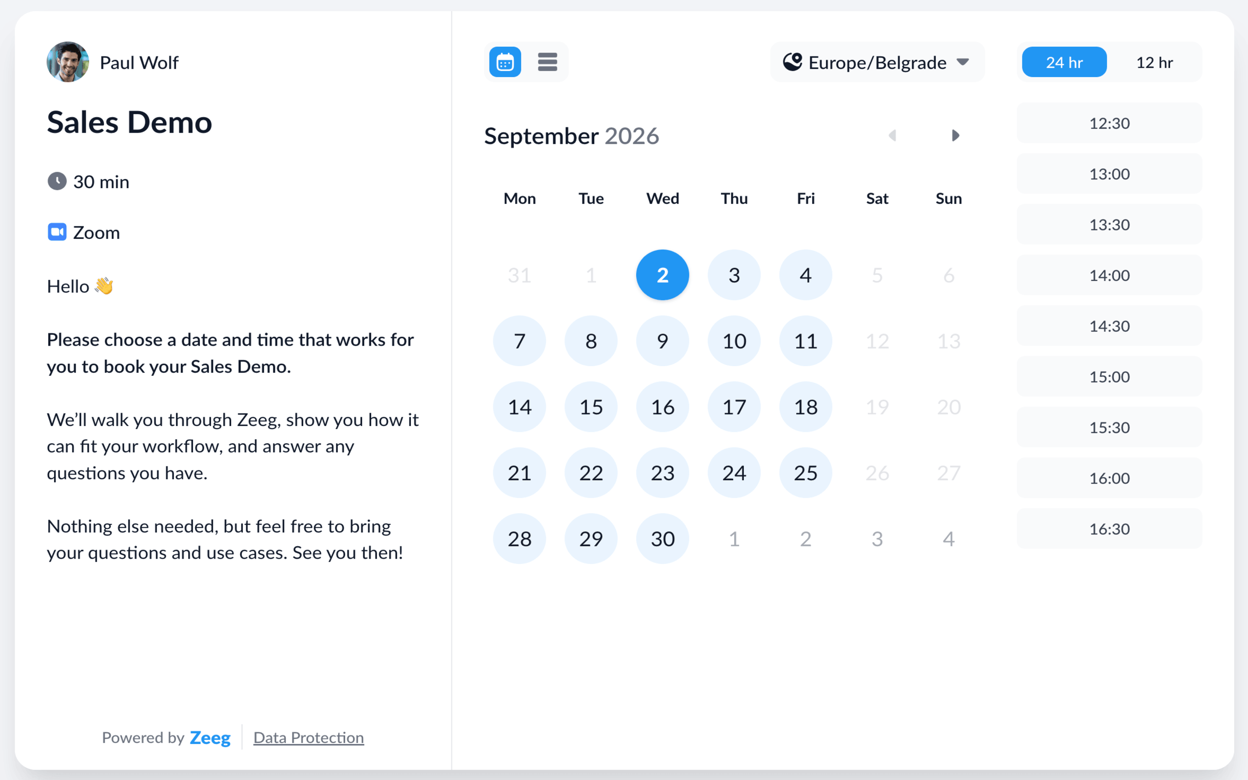 App screenshot