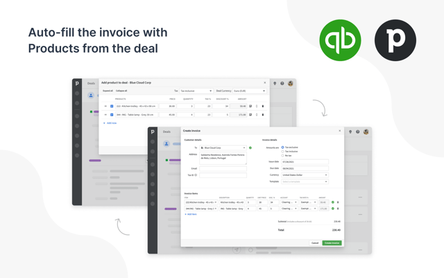 QuickBooks Integration | Connect Your Apps With Pipedrive