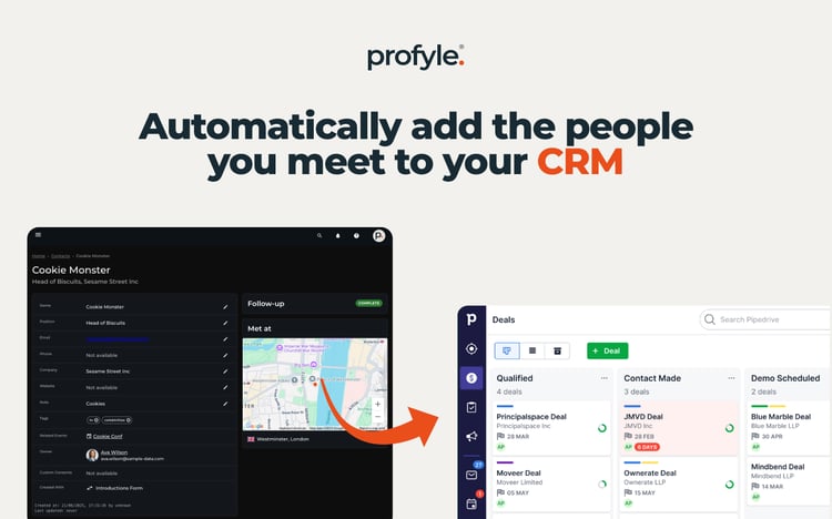 Profyle Card App Integration - Pipedrive Marketplace