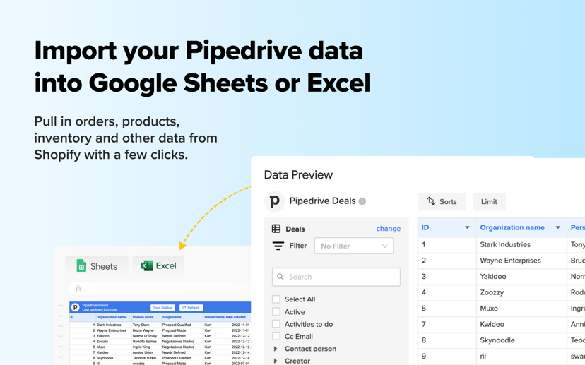 Coefficient App Integration - Pipedrive Marketplace